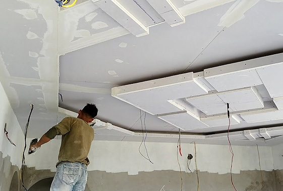 Single-Touch-Technical-Services-Commercial False Ceiling Installation